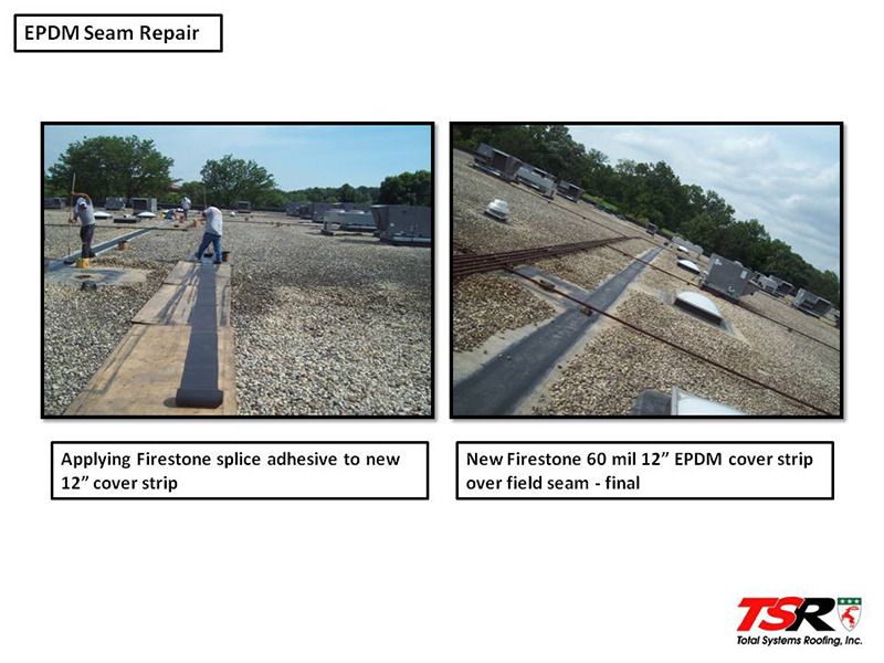 EPDM seam repair 3